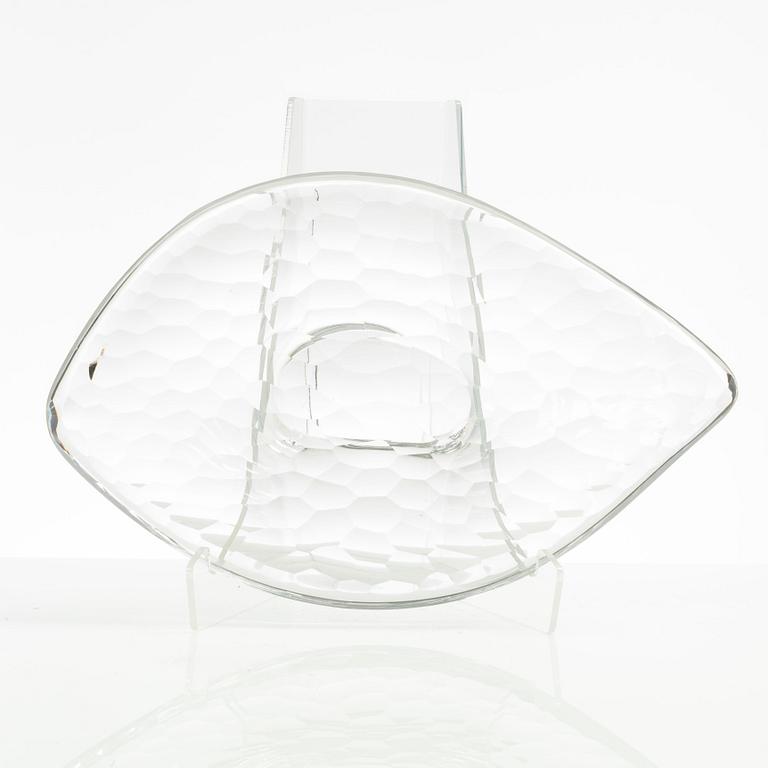 Vicke Lindstrand, glass bowl, Kosta.