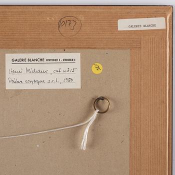 Henri Michaux, Utan titel.