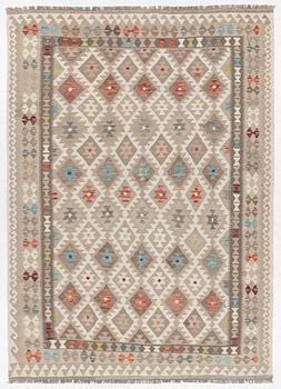 Kelim, modern, approx. 292 x 210 cm.