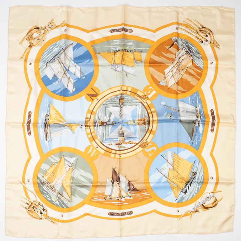 Hermès, scarf, "Belles Amures".