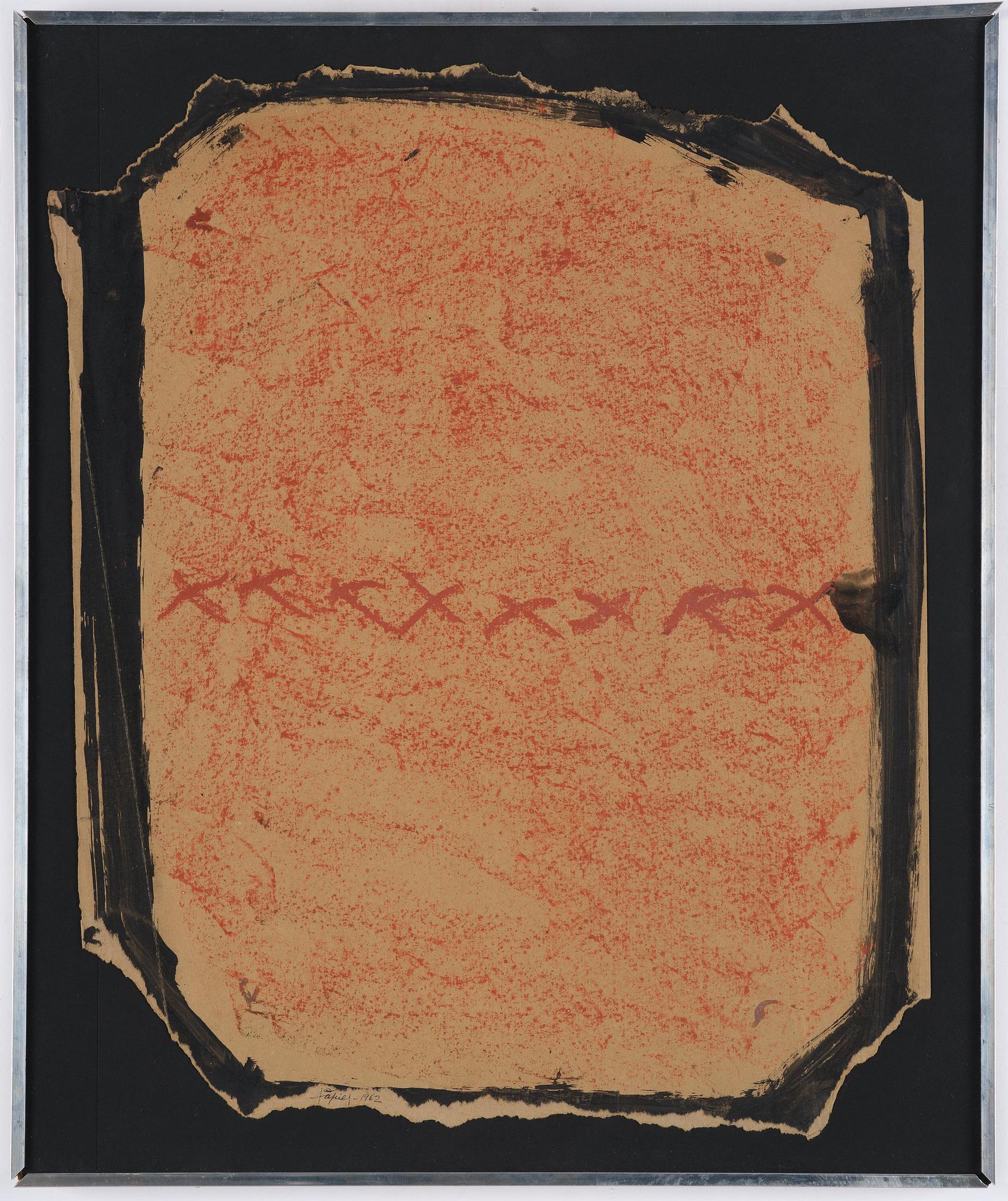 Antoni Tàpies, Untitled.