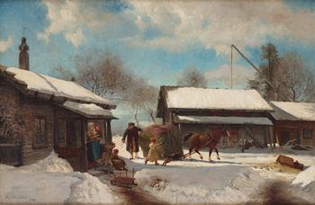 Olof Arborelius, Rural Idyll, Dalarna.