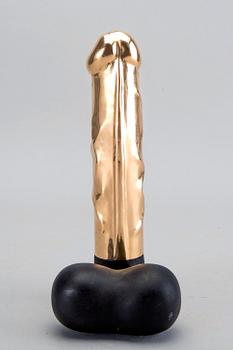 Skulptur, 18K guld, Malmö Guldsmed, Vikt 179g.