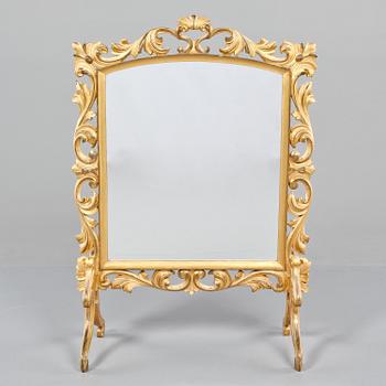 BRASSKÄRM, rokokostil, omkring 1900-talets mitt.