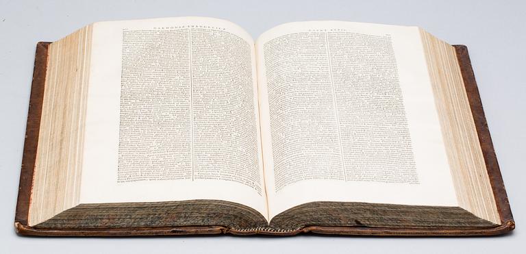 BOK, "Harmoniae eungelistarum", Johan Gerhardo Rotterdam 1646.