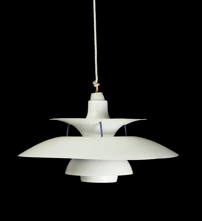 TAKLAMPA, PH-5 lampa. Poul Henningsen för Louis Poulsen. Diam 50. Höjd ca 30 cm.