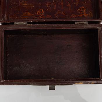 A Chinese box, early 1900.