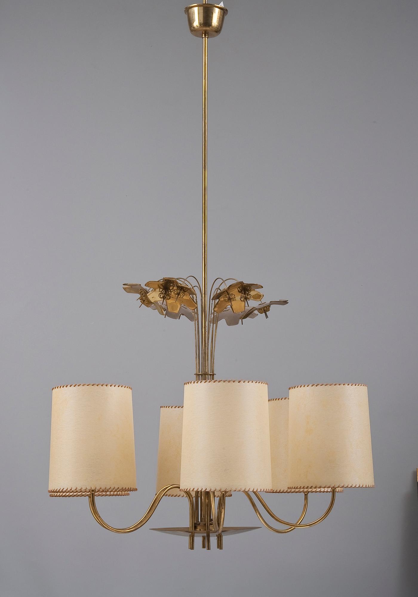 Paavo Tynell, A SIX-LIGHT CEILING LAMP.