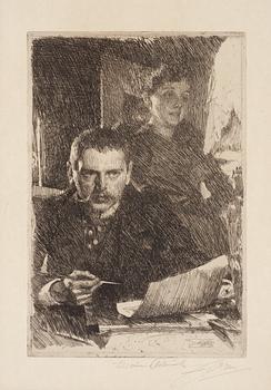 116. Anders Zorn, "Zorn och hans hustru".
