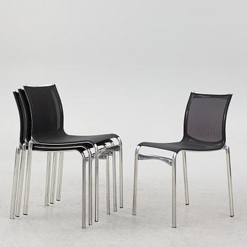Alberto Meda, chairs, 4 pcs, Alias, Italy, 1990s.