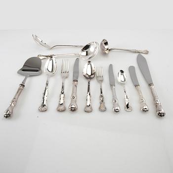 Cutlery 91 dlr "Prince Albert" silver GAB Eskilstuna 1976-1996.