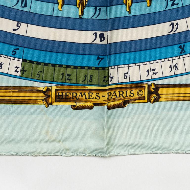 Hermès, scarf, "Dies et Hore"/"Astrologie".