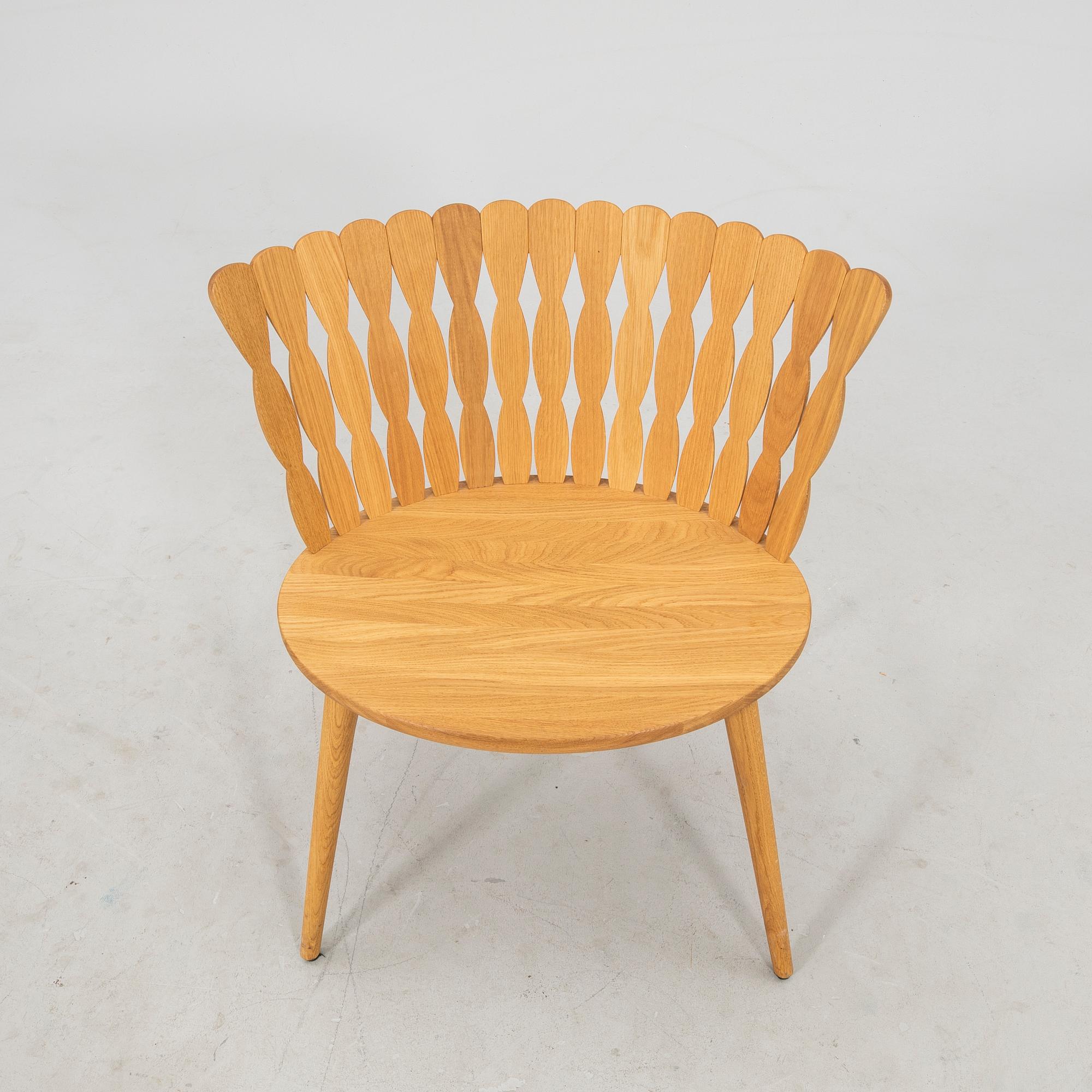 Lisa Hilland, stol "Spira" för Myltha 2000-tal.