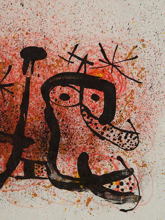 Joan Miró, "Ma de proverbis".