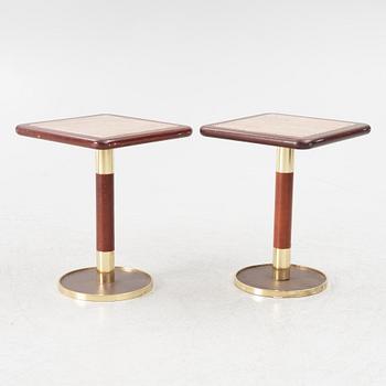 Sidobord, ett par, 1970-tal.