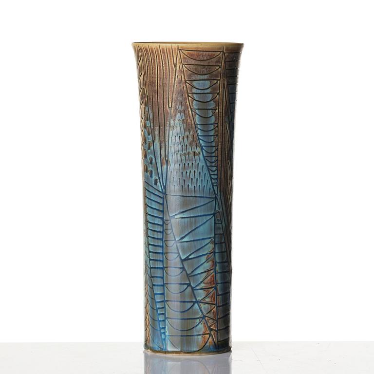 Stig Lindberg, a stoneware vase, Gustavsberg Studio, Sweden ca 1960.