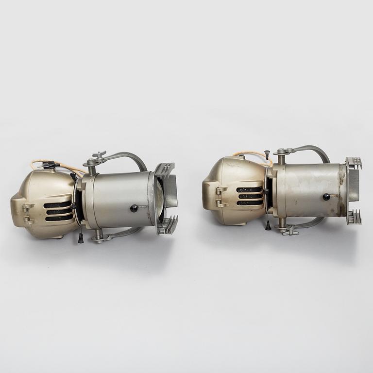 Two Strand Electric lamps, England, 20th century.