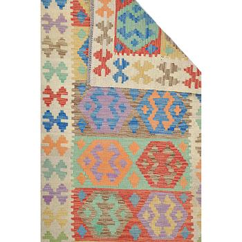 A runner, kilim, ca 301 x 91 cm.