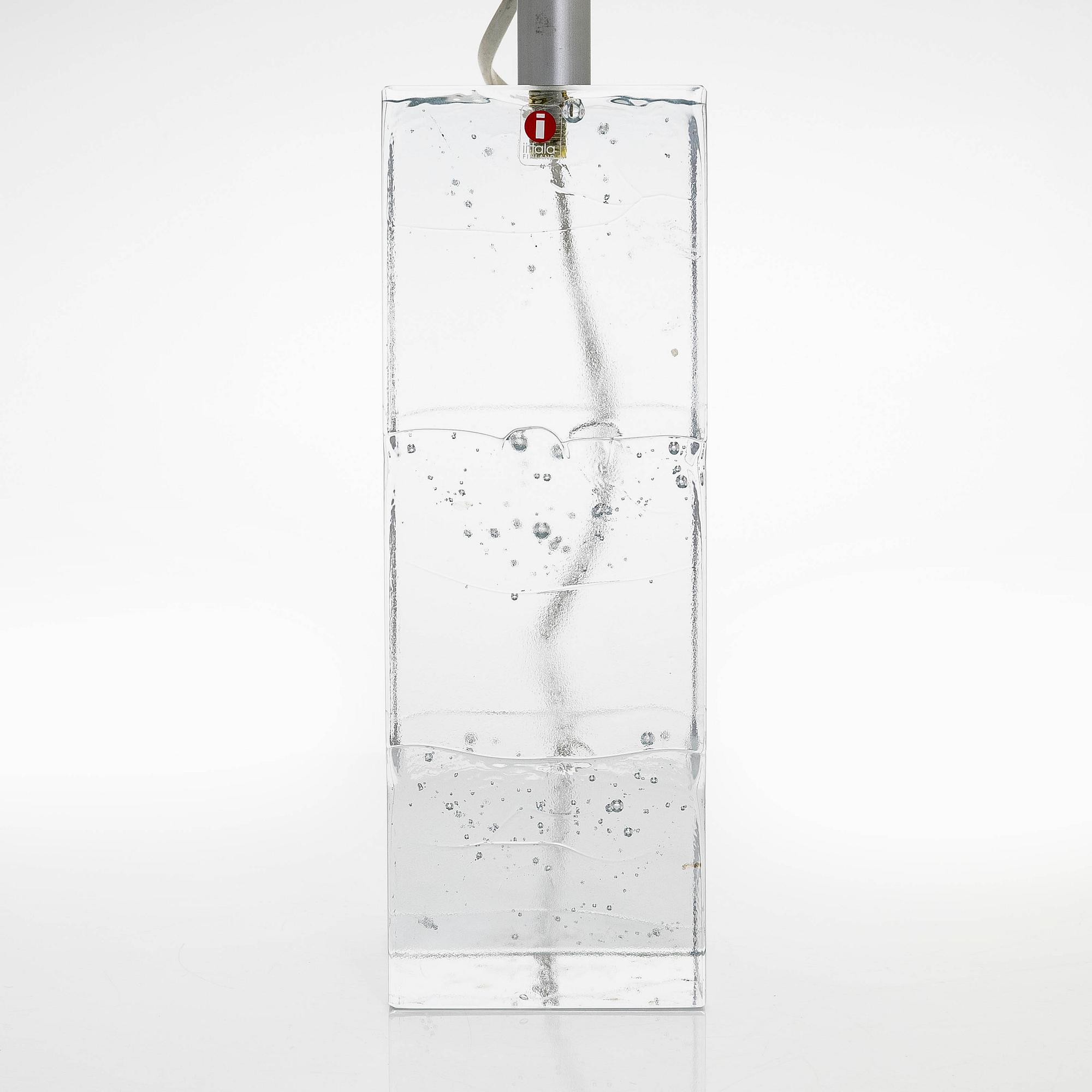 Oiva Toikka, A tablelamp for Iittala, signed Oiva Toikka Nuutajärvi.