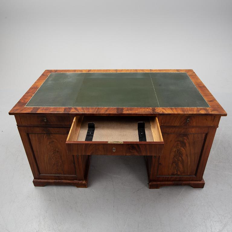 A swedish empire writing desk, first half of the 19th century.