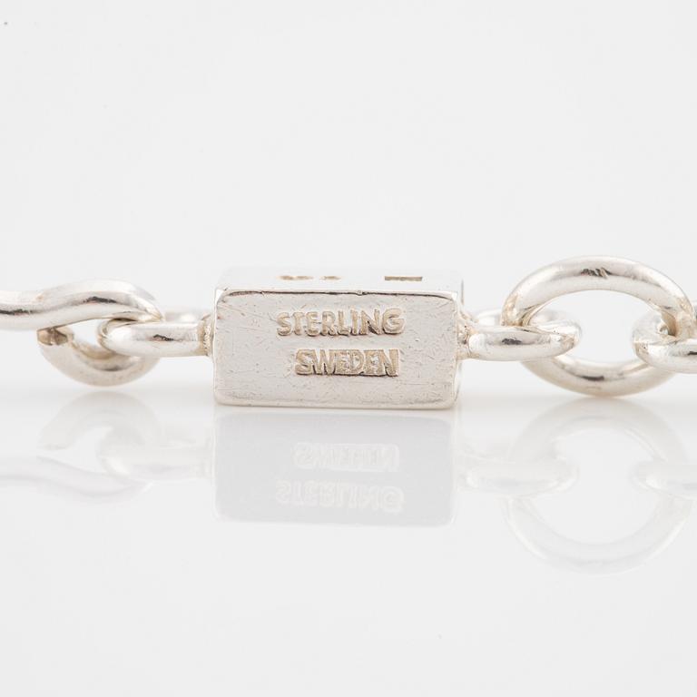 a bracelet, sterling silver, Lund 1968.