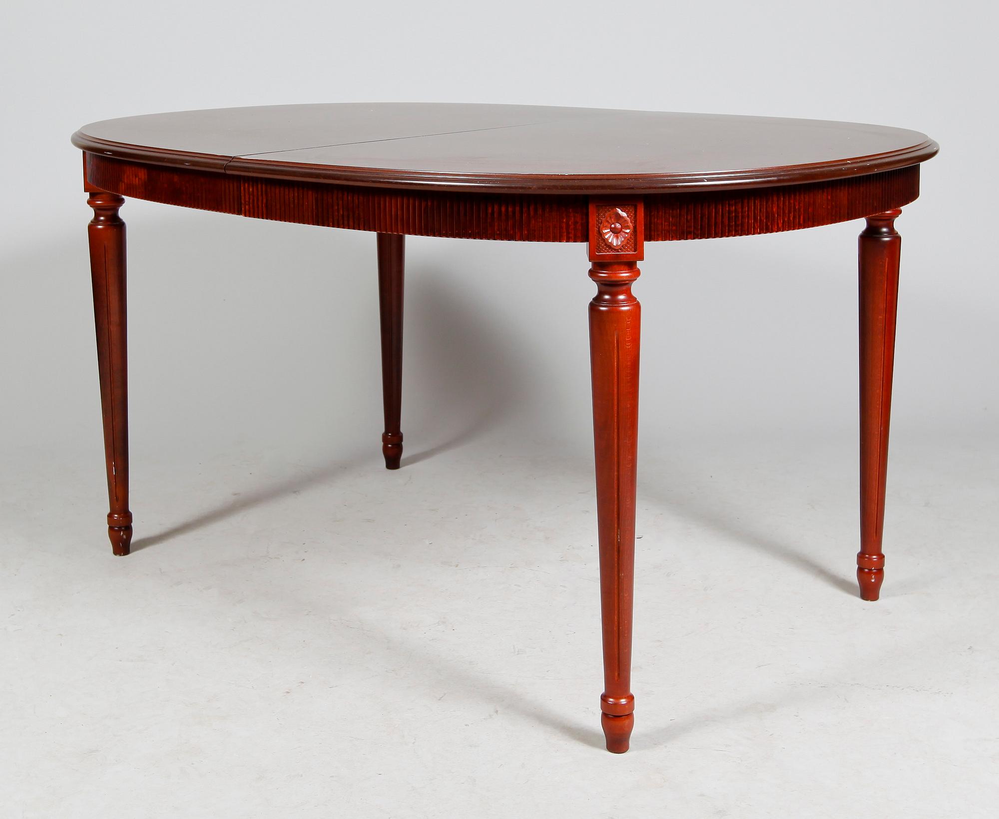 MATGRUPP, 7 del, gustaviansk stil, 1900-talets senare del.