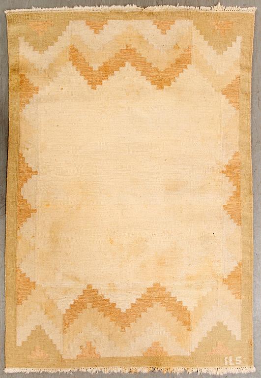 Matta rölakan signerad ILS 202x141 cm.