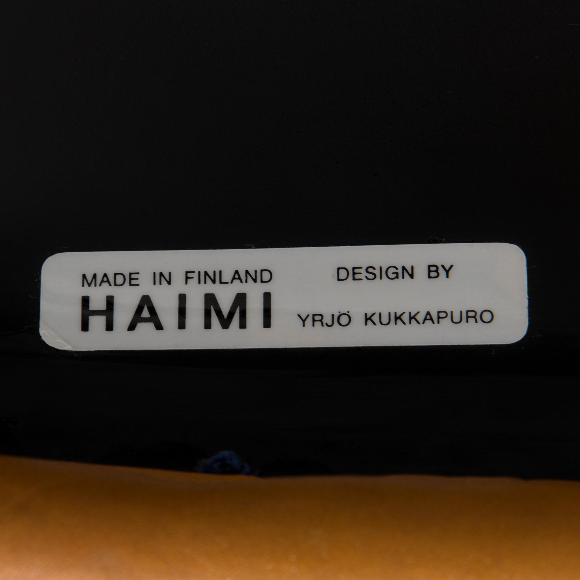 A 1970's 'Carousel' armchair, for Haimi Finland.