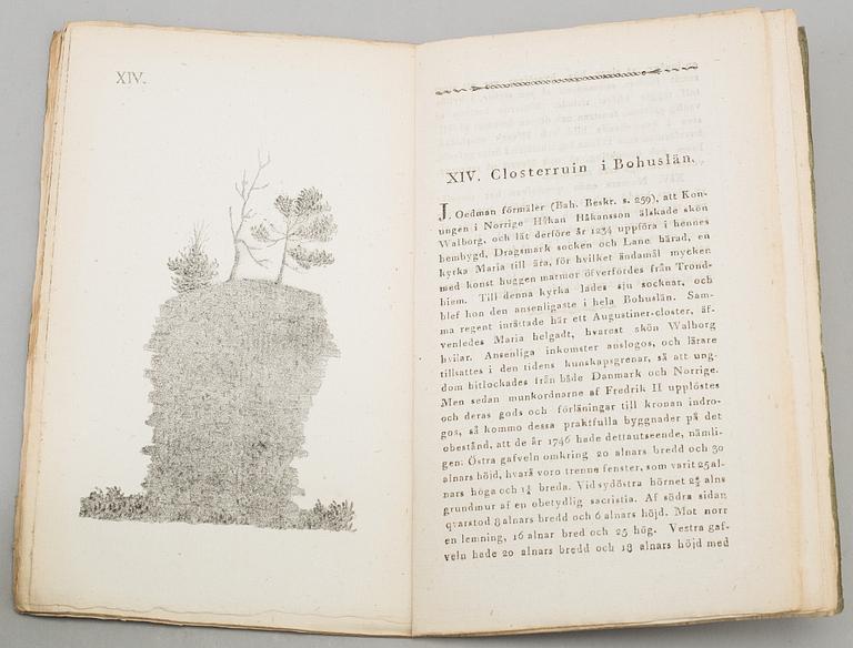 A book, J. G. Liljegren / C. G. Brunius: Nordiska fornlemningar. 1-2.
