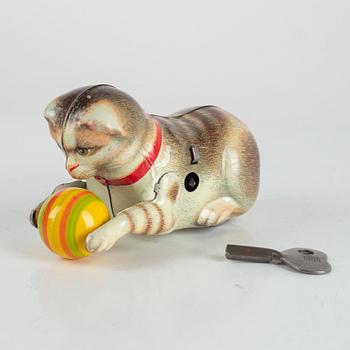 GAMA, among others, toys, 8 pieces, Germany, around the mid-20th century.