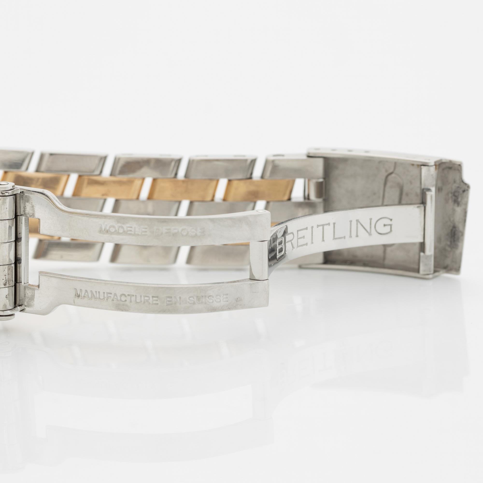 Breitling, Chrono Cockpit, chronograph, wristwatch, 39 mm.