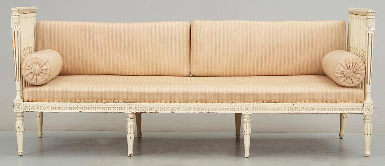 BANKETTSOFFA, sengustaviansk, 1800-talets början.