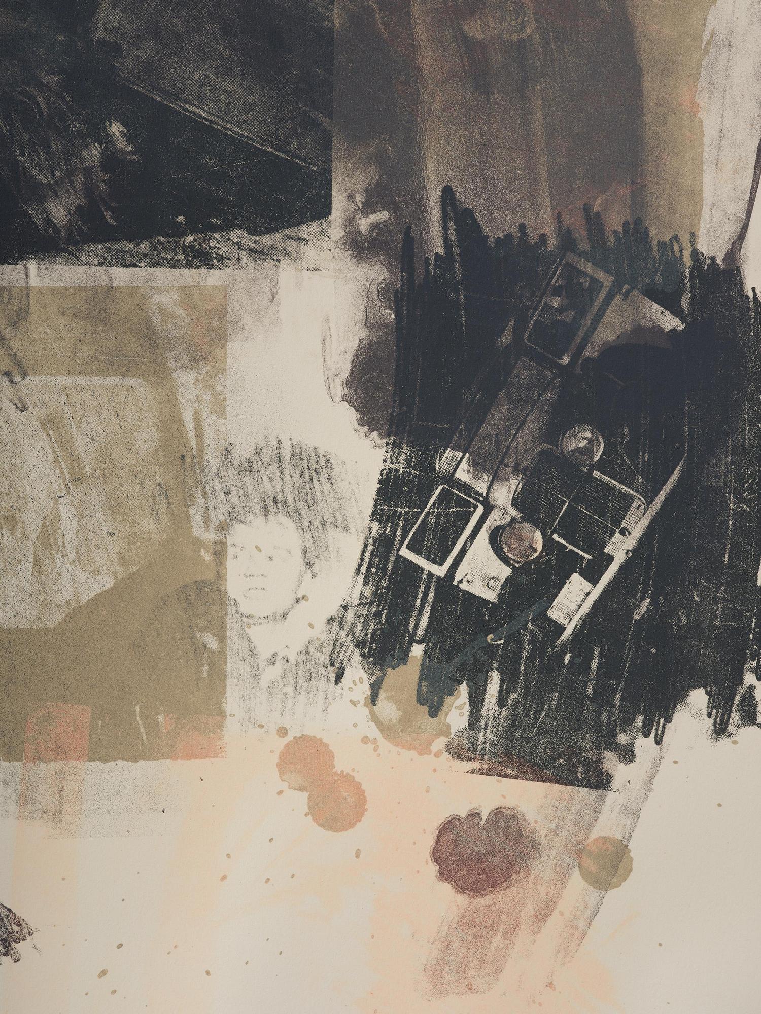 Robert Rauschenberg, "Storyline III" from: Reels (B + C).