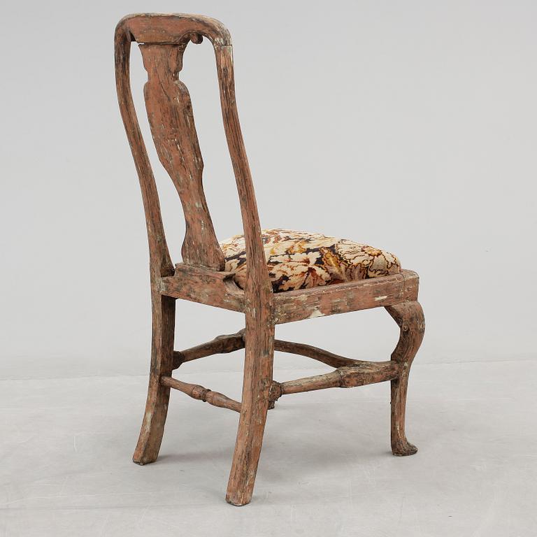 STOL, senbarock, 1700-tal.