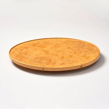Alvar Aalto, a "Lazy Susan" revolving tray model "B91", O.Y. Huonekalu-ja Rakennustyötehdas A.B., Finland 1940s/50s.