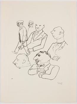 George Grosz, "Ecce Homo".