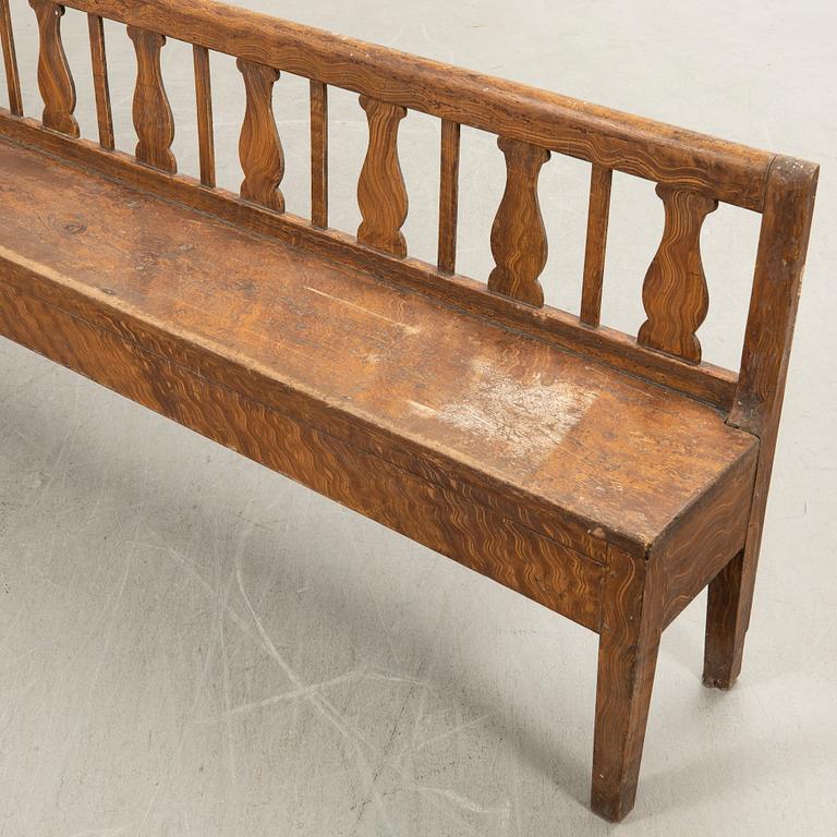 Långbänk, Skåne, 1800-tal.