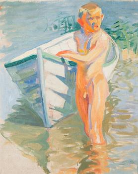 Santeri Salokivi, Boy with a boat.