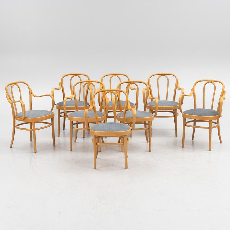 Armchairs 8 pcs, Gemla, 1986.