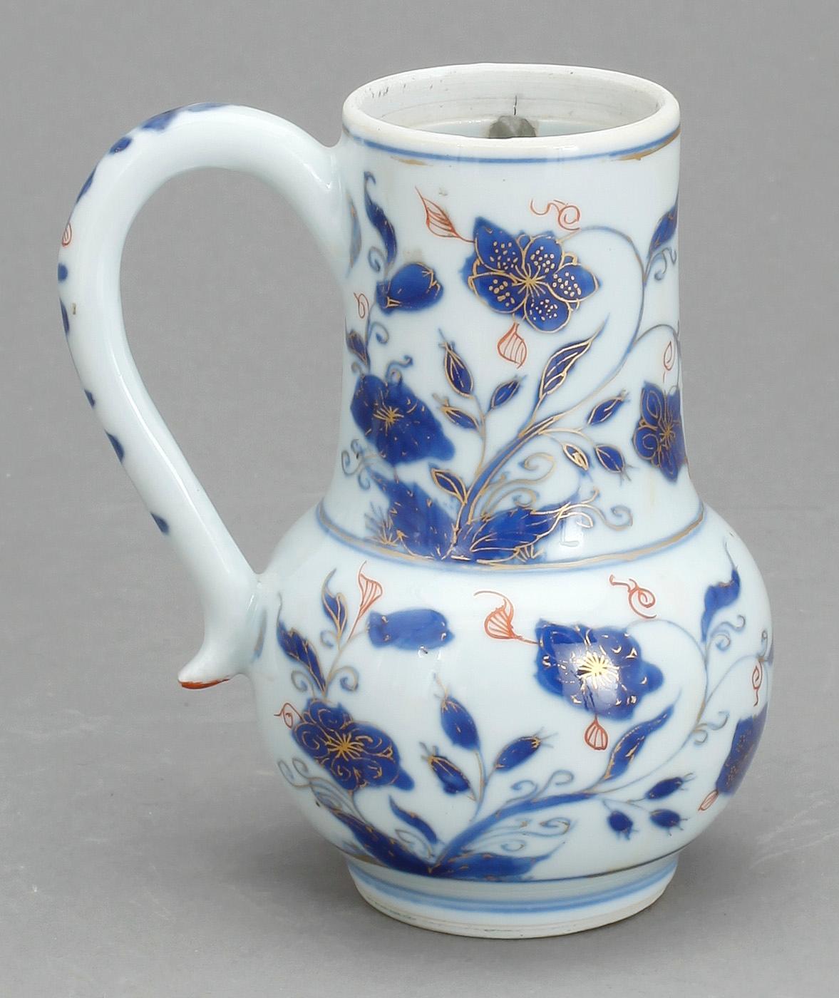 KANNA, porslin, Kina, 1700-tal.