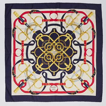 Hermès, scarf, "Eperon d'Or".