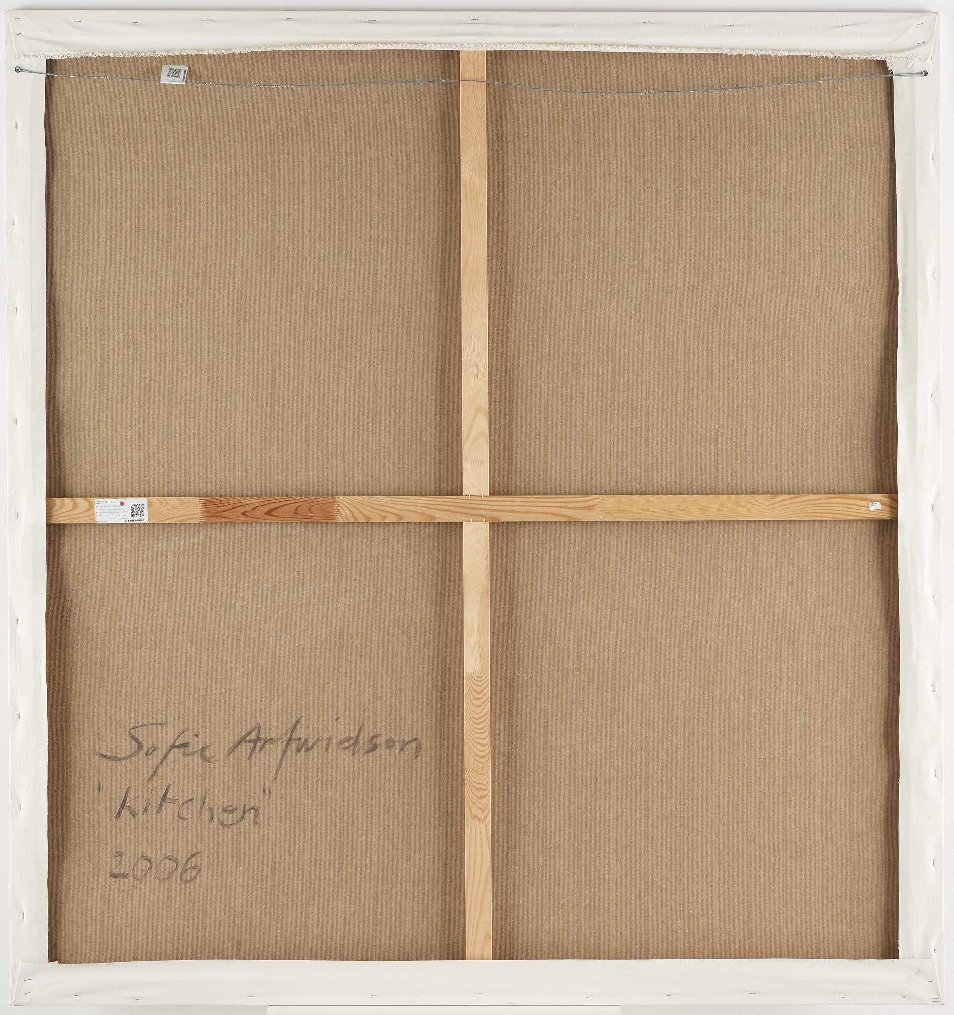 SOFIE ARFWIDSON, olja på duk signerad Sofie Arfwidson och daterad 2006 a tergo.