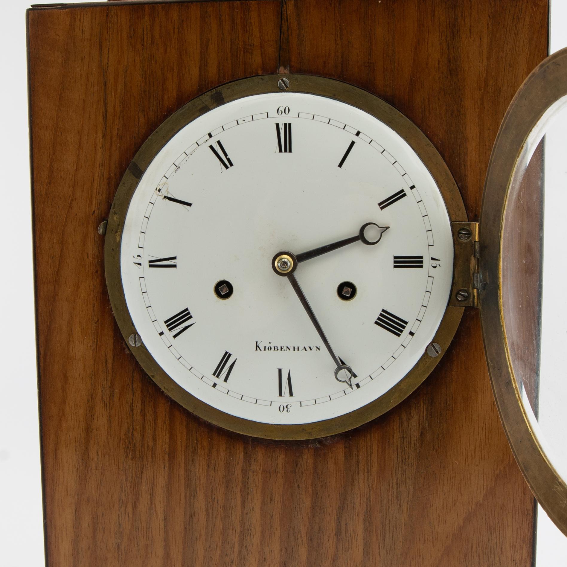 Table pendulum Empire mid-19th century Denmark.