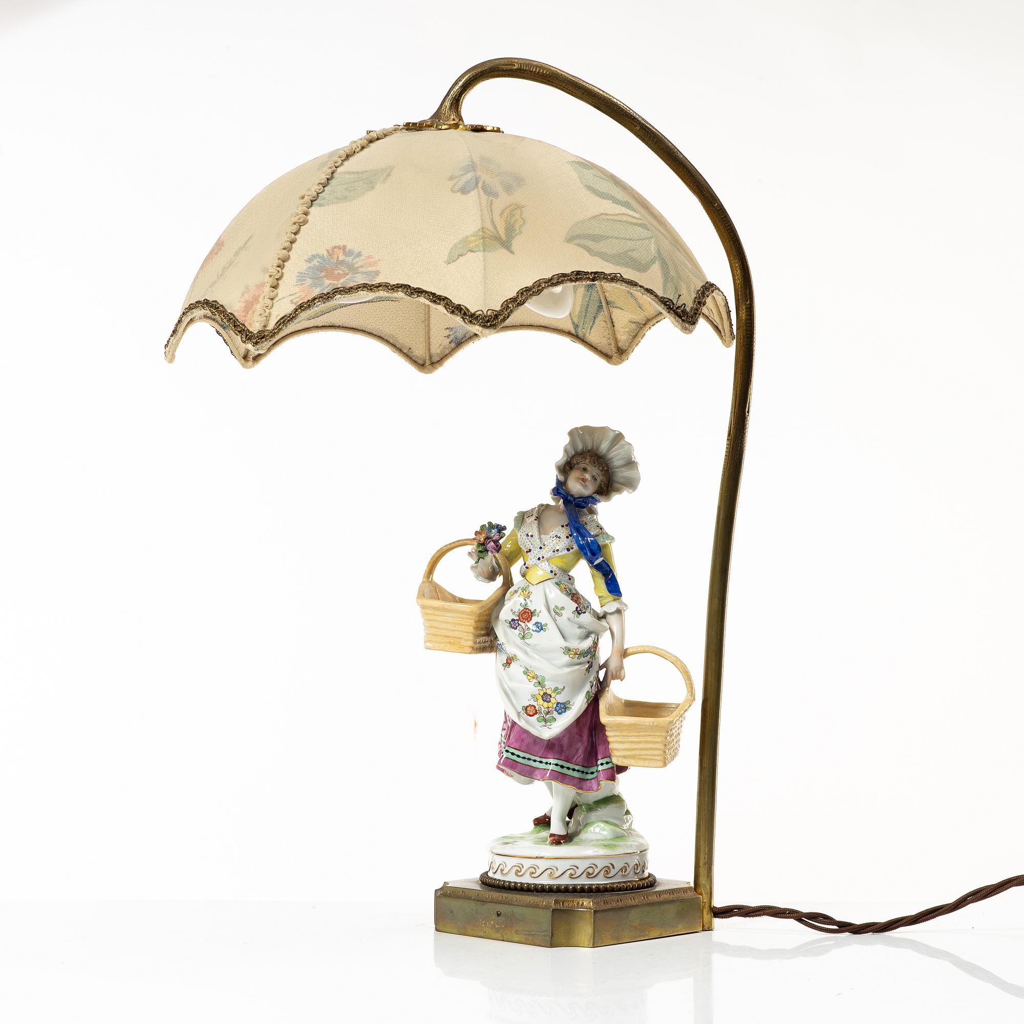 Bordslampa, 1900-talets mitt.