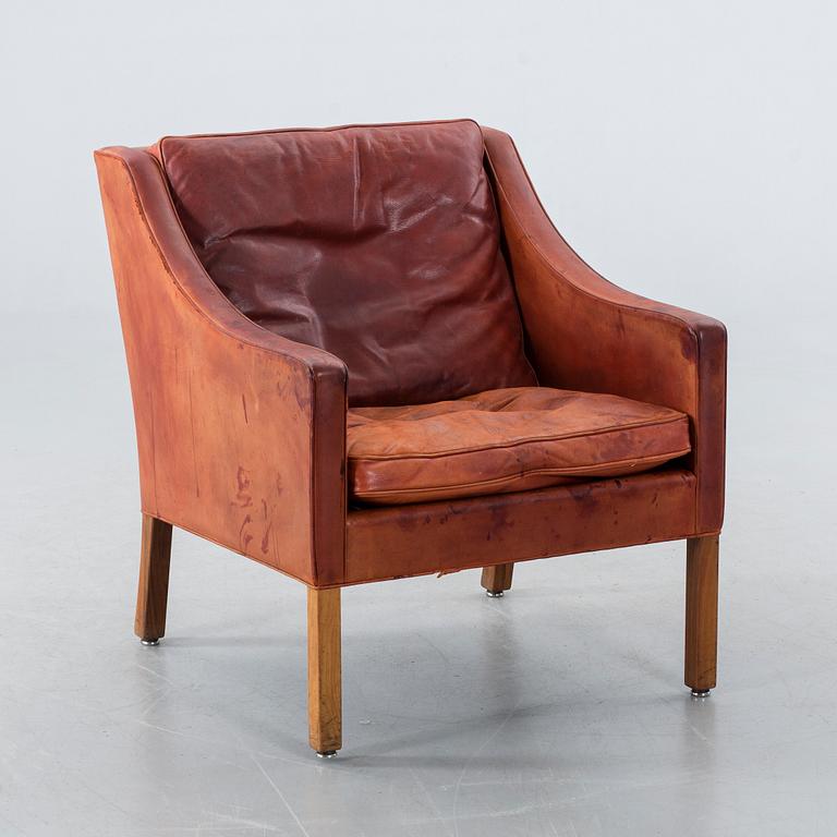 BØRGE MOGENSEN, fåtölj, "Lounge Chair", Fredericia Stolefabrik, modell 2207, 1900-talets andra hälft.