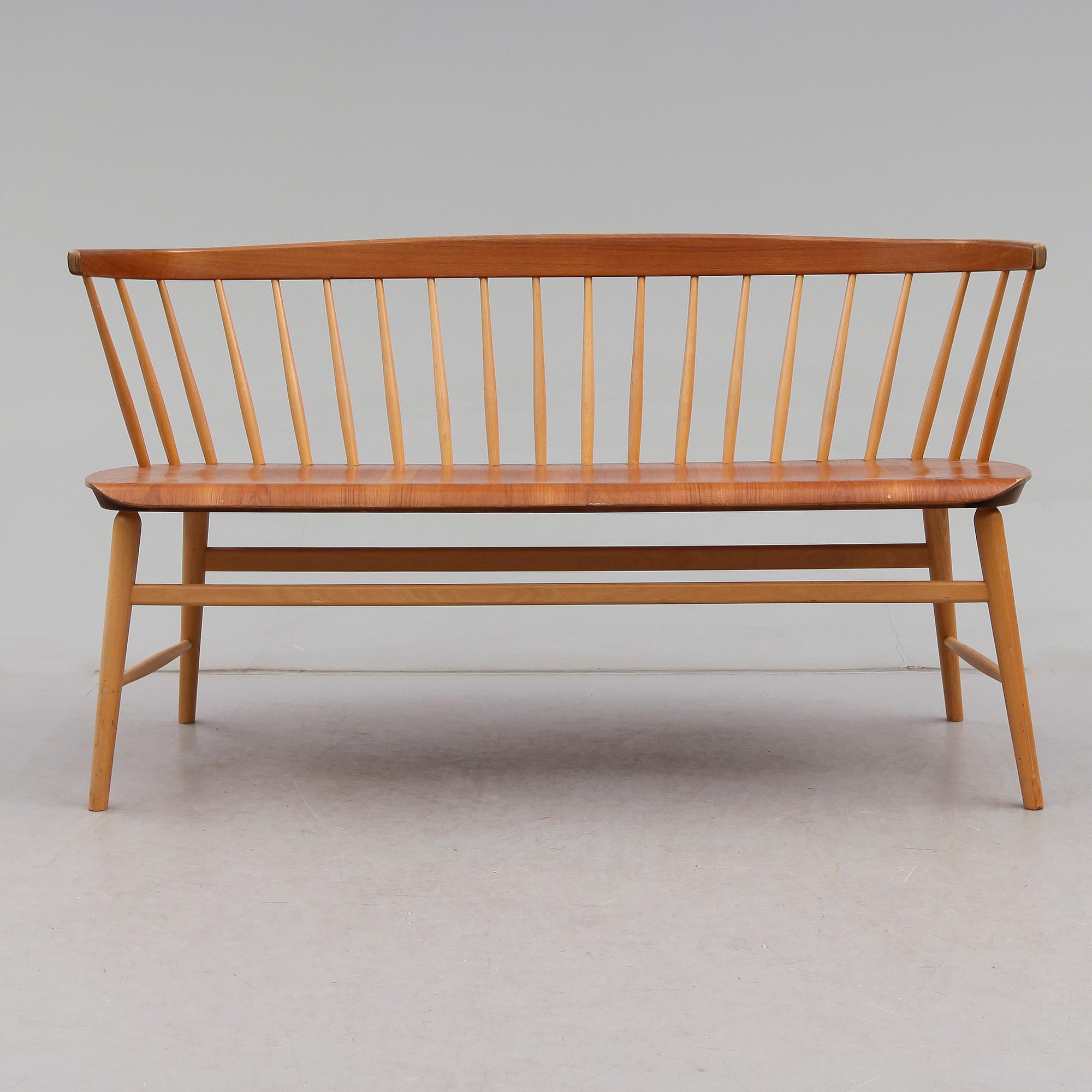 SOFFA, "Florett, nr 150", AB Bröderna Wigells stolfabrik, 1900-talets andra hälft.