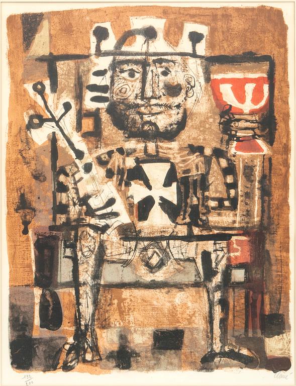 Antoni Clavé, "Le roi boit".