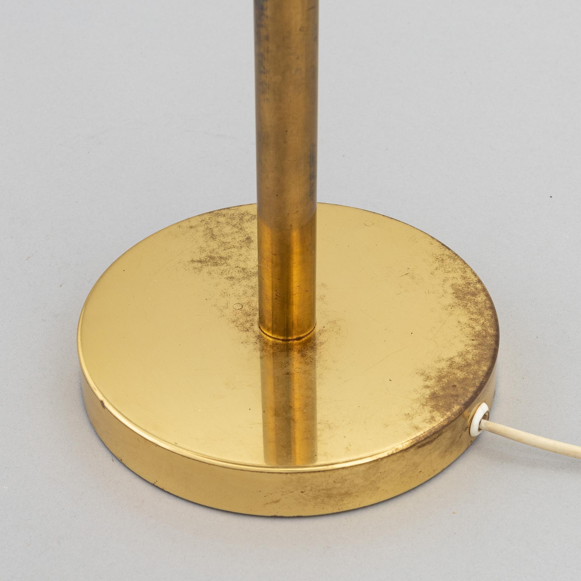 Hans-Agne Jakobsson, a brass model B138 table light, Markaryd, 1970's.