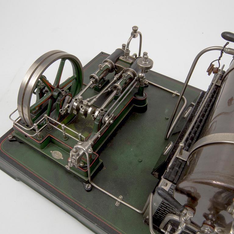 A Doll & Cie steam engine Germany 1930s.