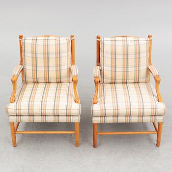 A pair of chairs, second half of the 20th Century.